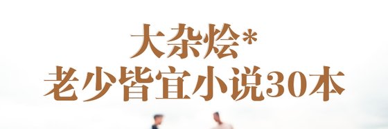 大雜燴*老少皆宜小說30本
